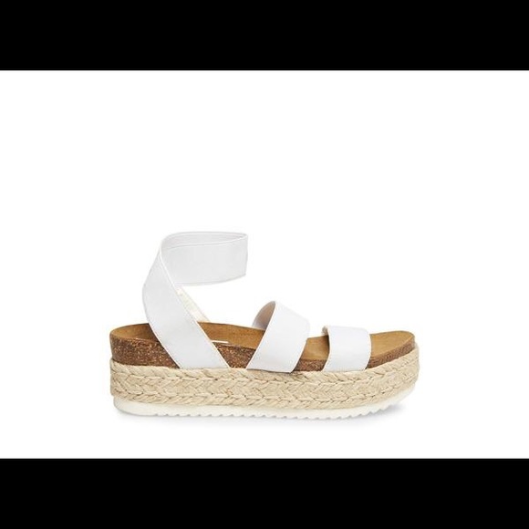 Steve Madden Shoes - Steve Madden Kimmie Sandals - White